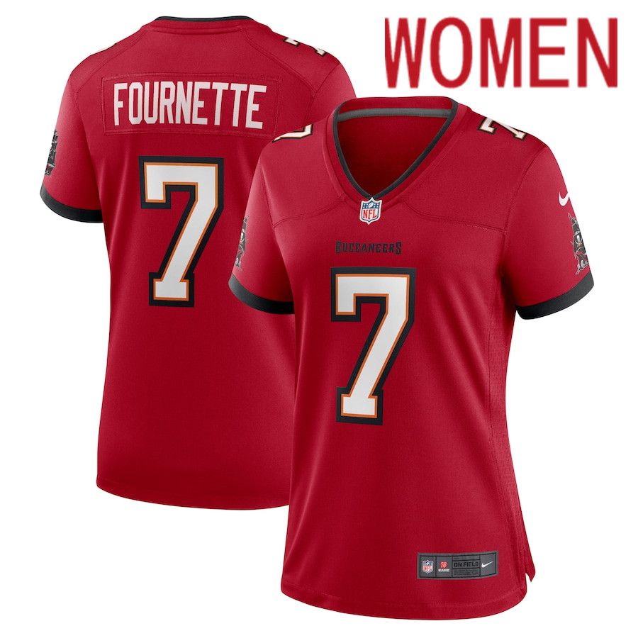 Women Tampa Bay Buccaneers #7 Leonard Fournette Nike Red Game Player NFL Jersey